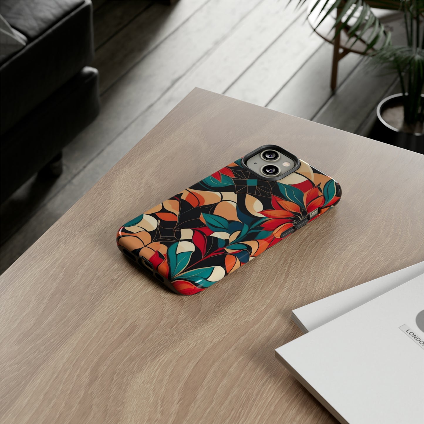 Flower Pattern Art Design Tough Case