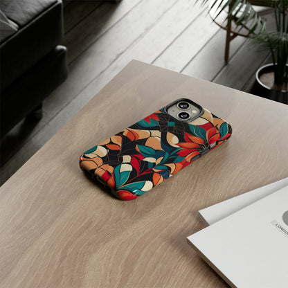 Flower Pattern Art Design Tough Case