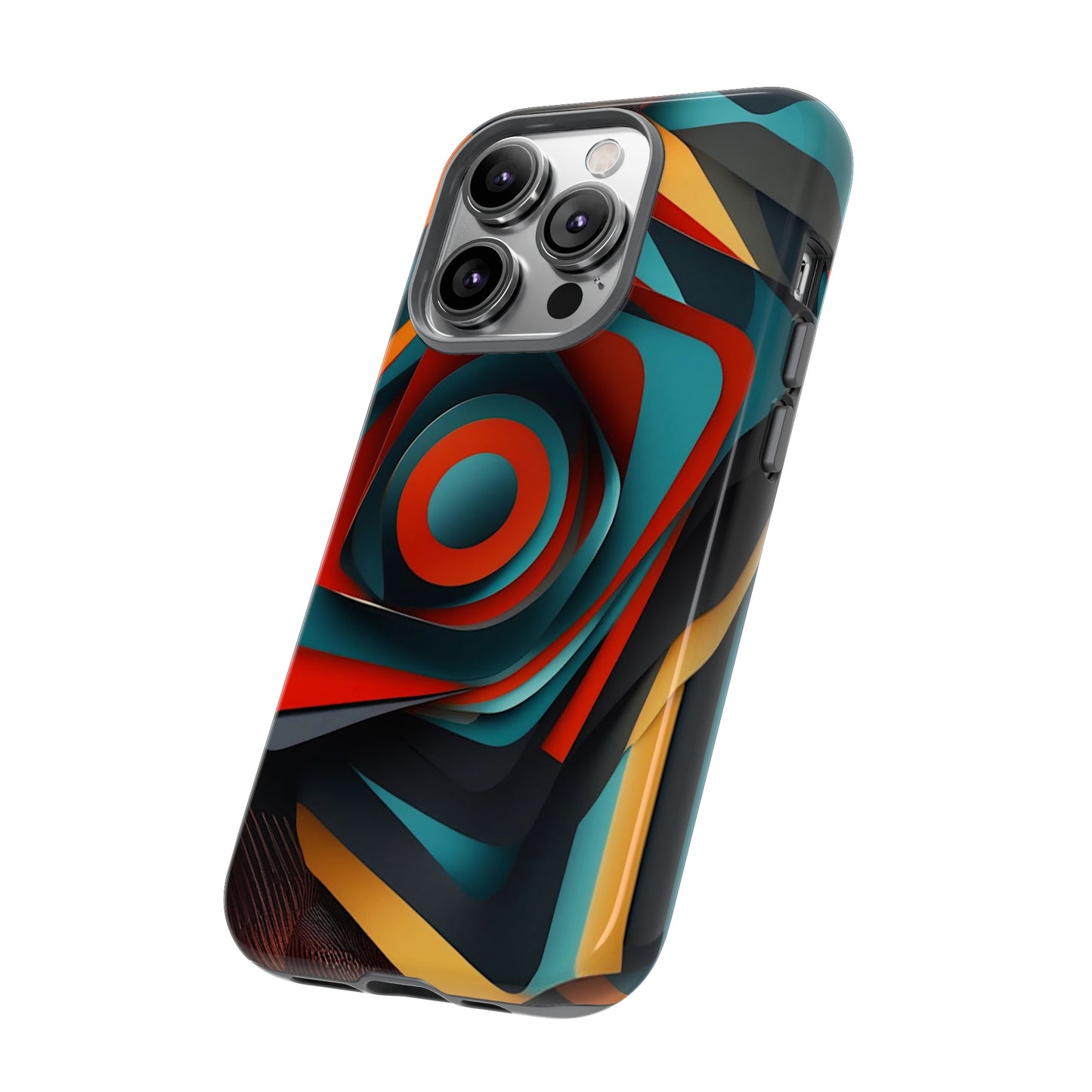 Concentric Circles Tough Case - Colorwink