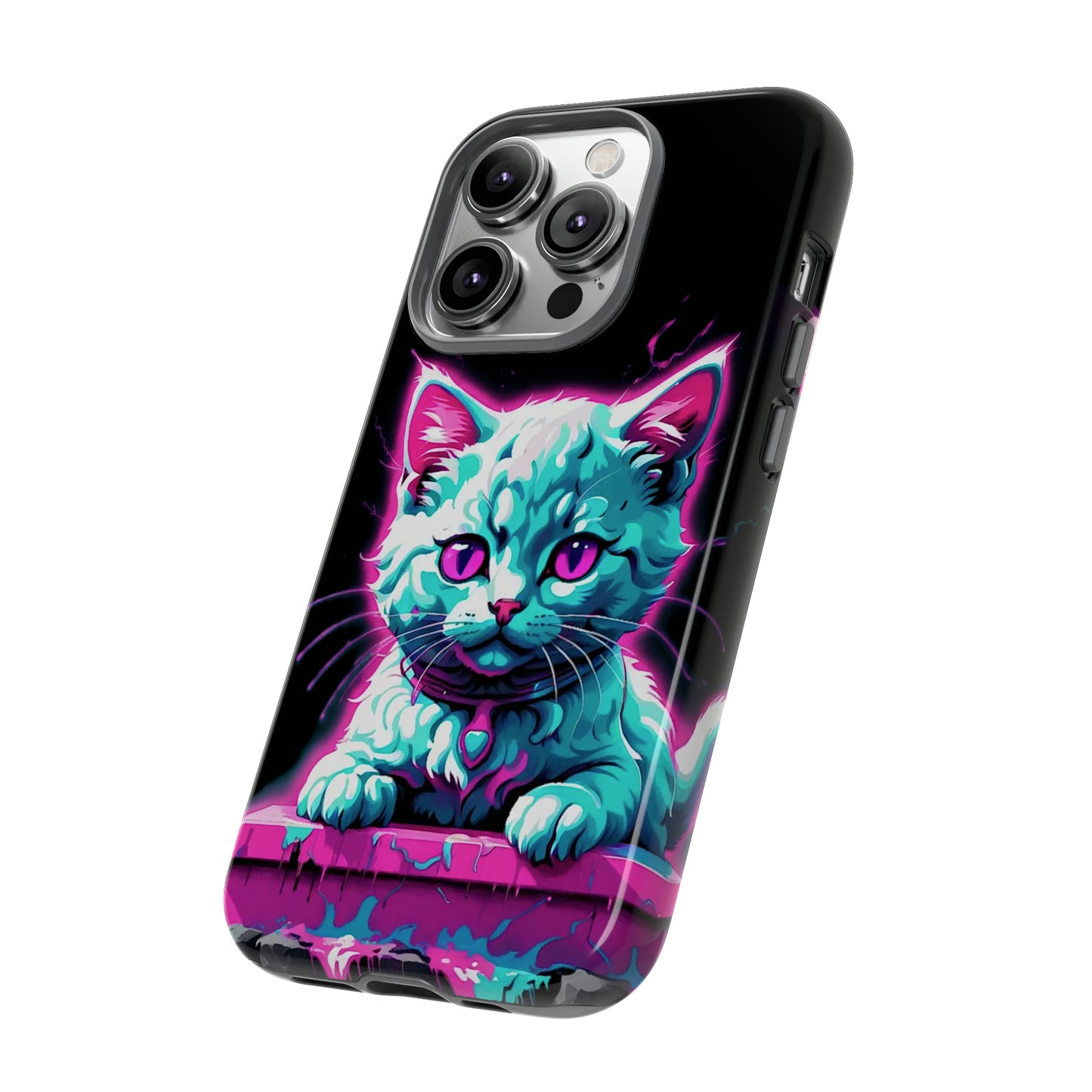 Neon Cat Tough Case