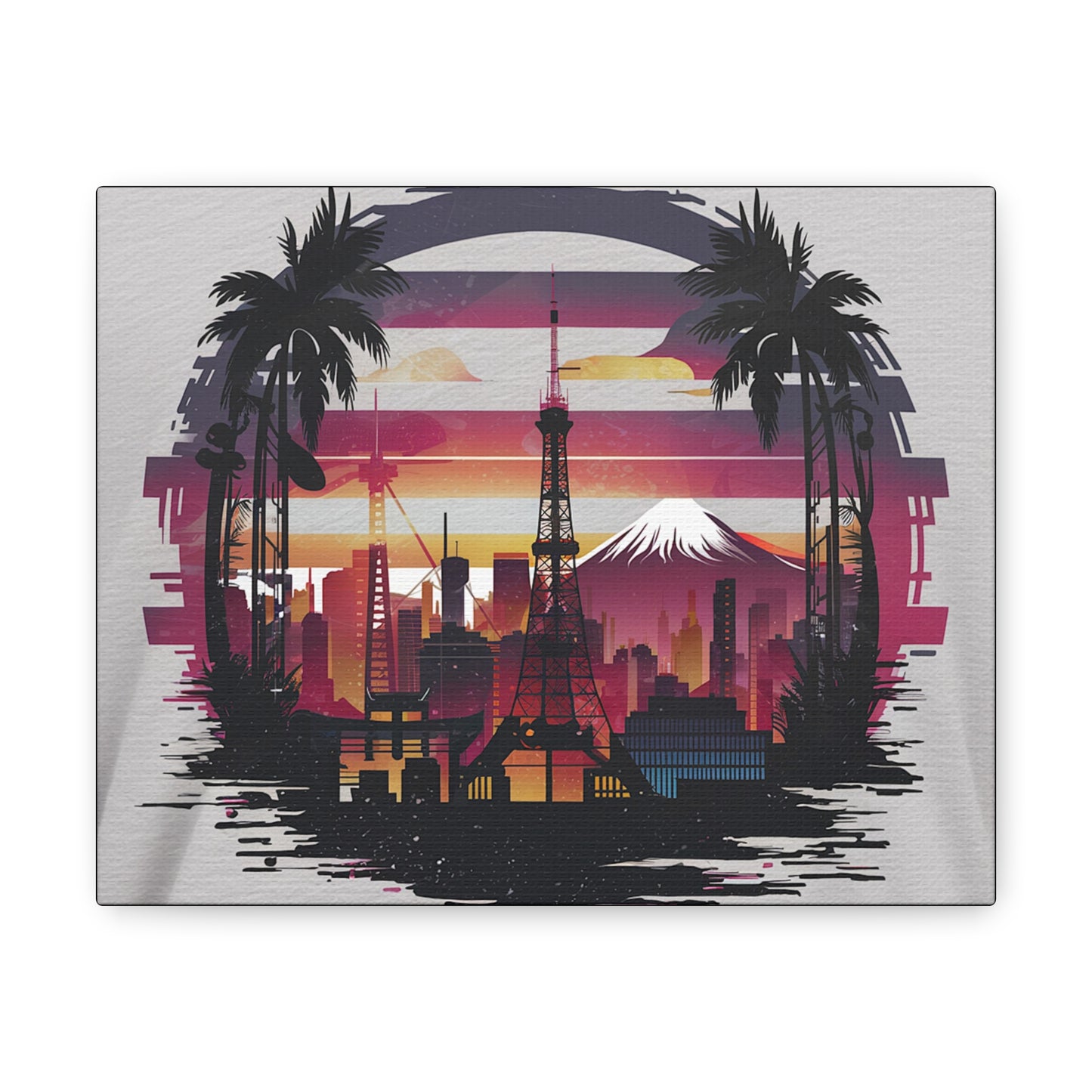 Tokyo Mural Canvas