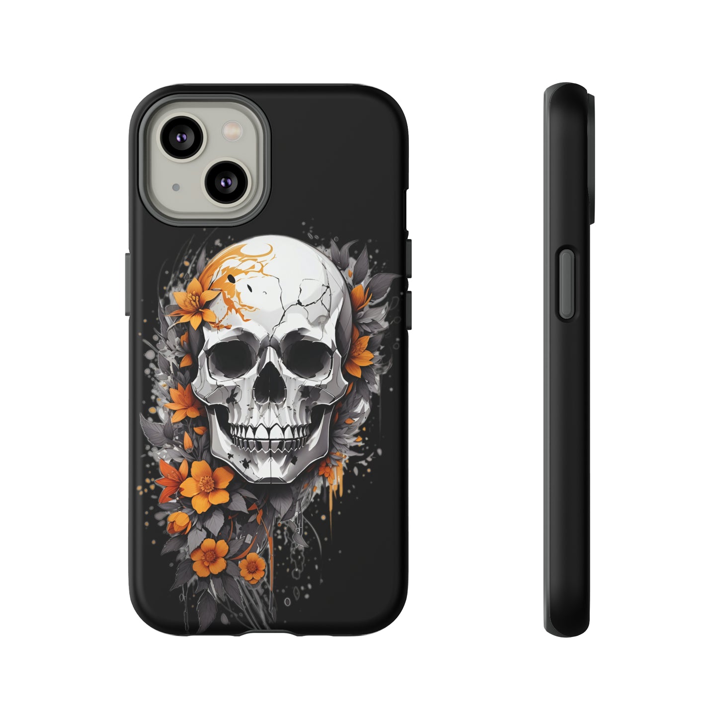 Skulls and Flowers Tough Case