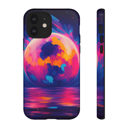 Hexagonal Moon Tough Case