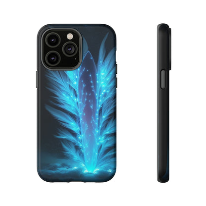 Glowing Blue Light  Tough Case