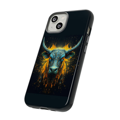 Bull Face Yellow Tough Case