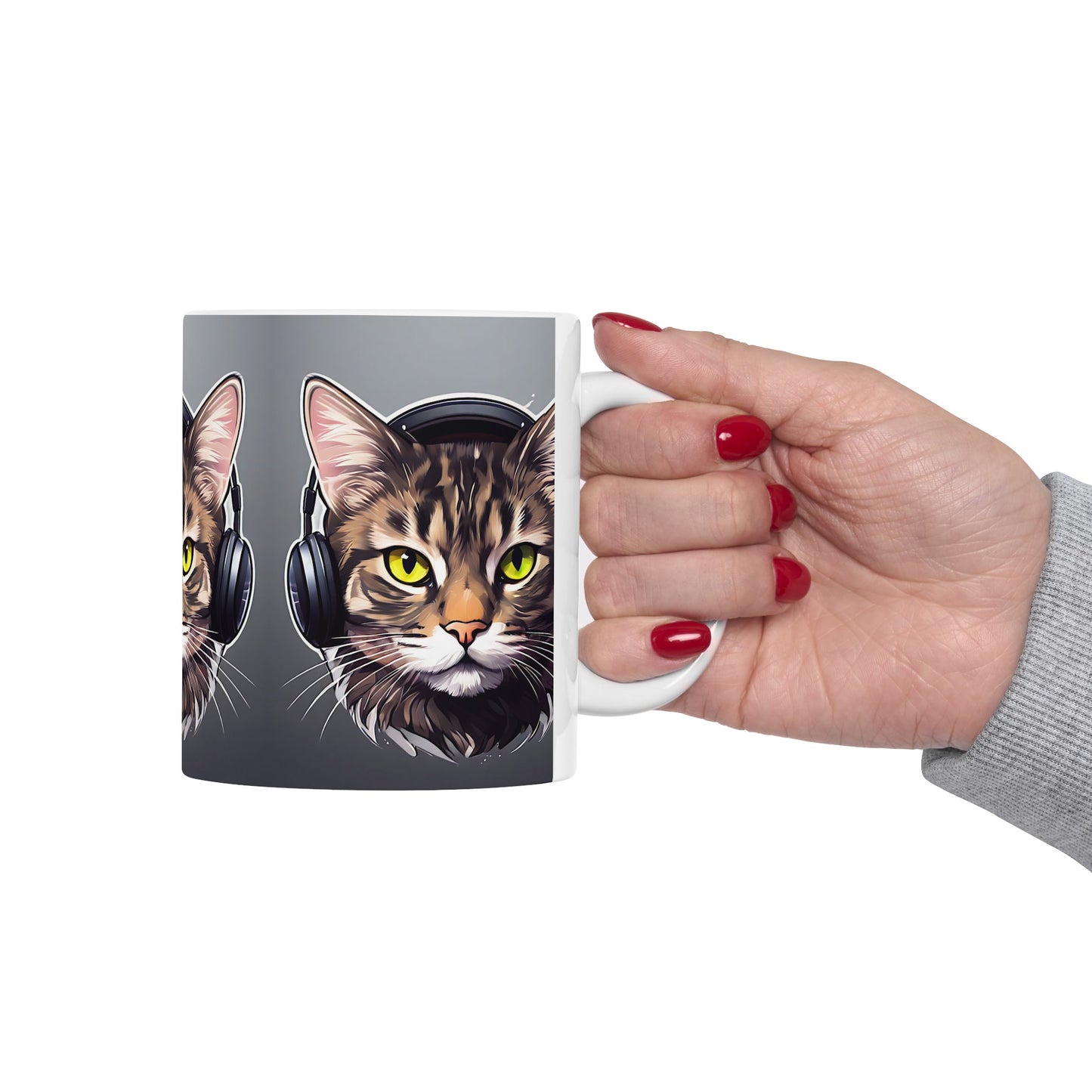 Chilling Kitty Coffee Mug