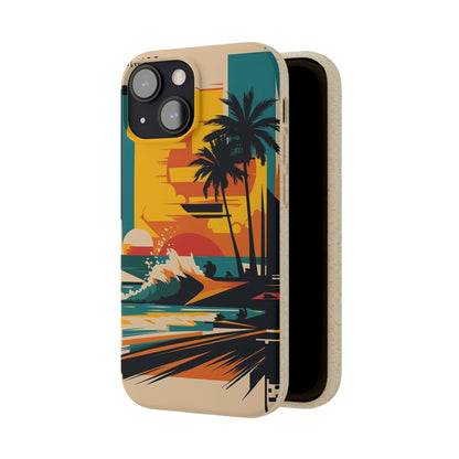 Sunset Mural Biodegradable Case