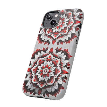 Flower Symmetry Pattern Tough Case