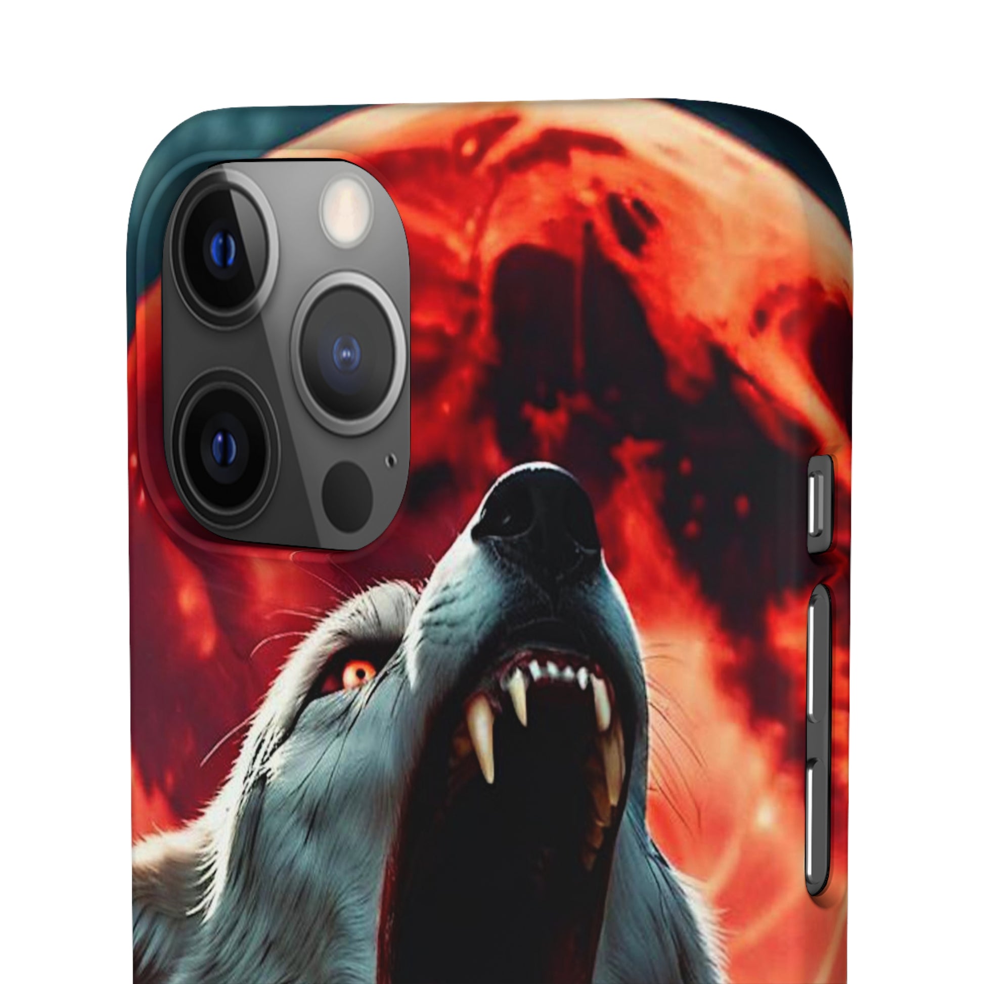 Fierce Wolf Snap Case - Colorwink