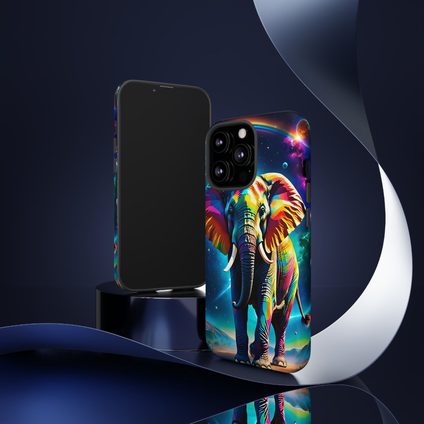 Psychedelic Elephant Tough Case