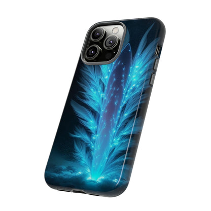 Glowing Blue Light  Tough Case