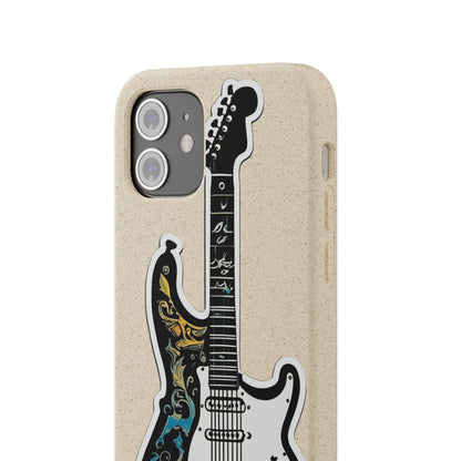 Artistic Guitar Trendy Biodegradable Cases