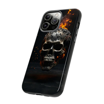 Fiery Skull Tough Case