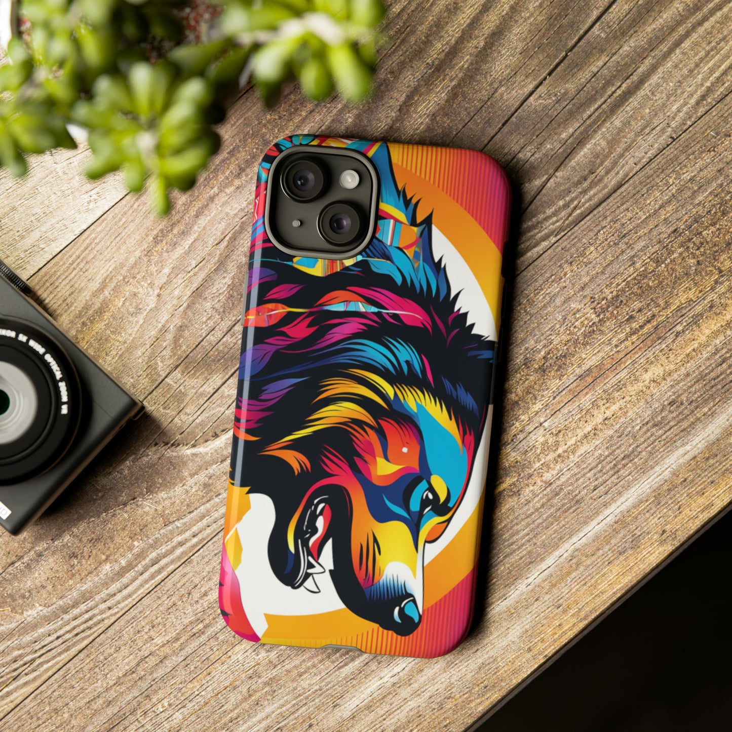 Psychedelic Bear Tough Case