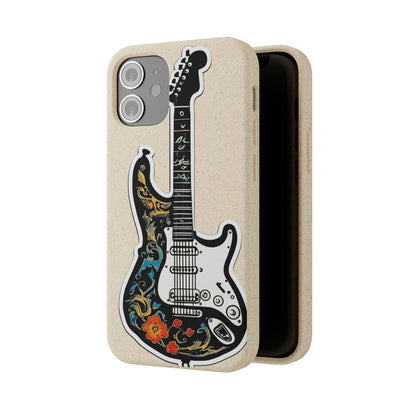 Artistic Guitar Trendy Biodegradable Cases