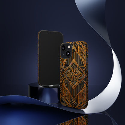 Grid Art Design Pattern Tough Case