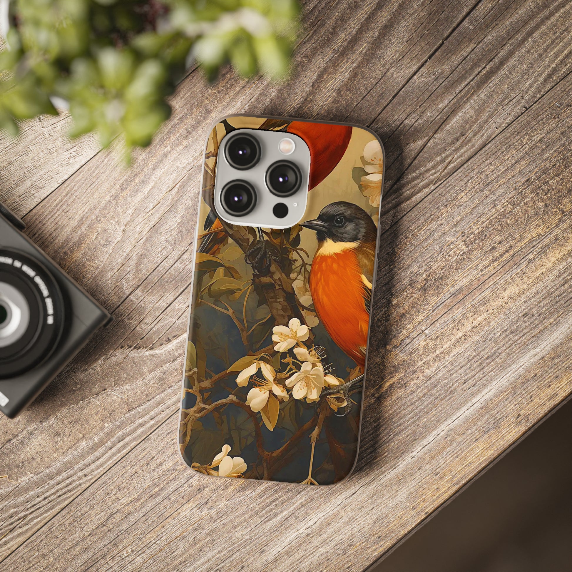 Vibrant Bird Flexi Case - Colorwink