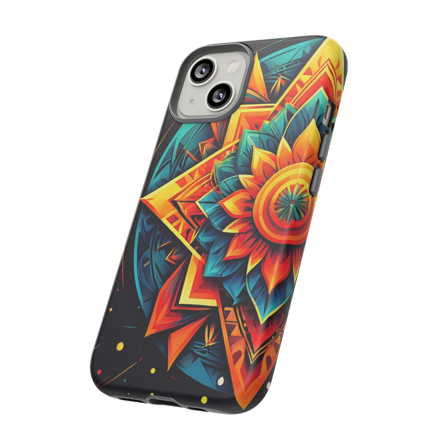 Hemispherical Floral Tough Case