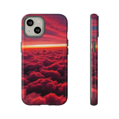 Red Clouds Tough Case