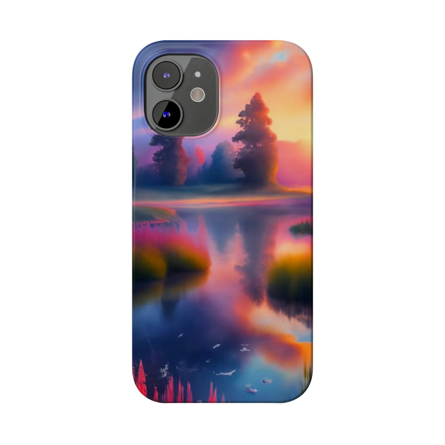 Blurry Morning Slim Phone Case - Colorwink