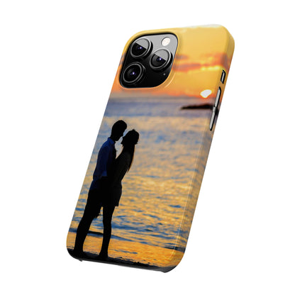 Beach Love Slim Phone Case