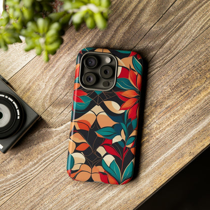 Flower Pattern Art Design Tough Case