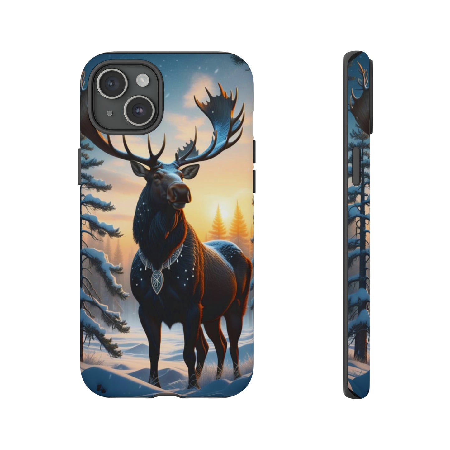 Winter Moose Tough Case