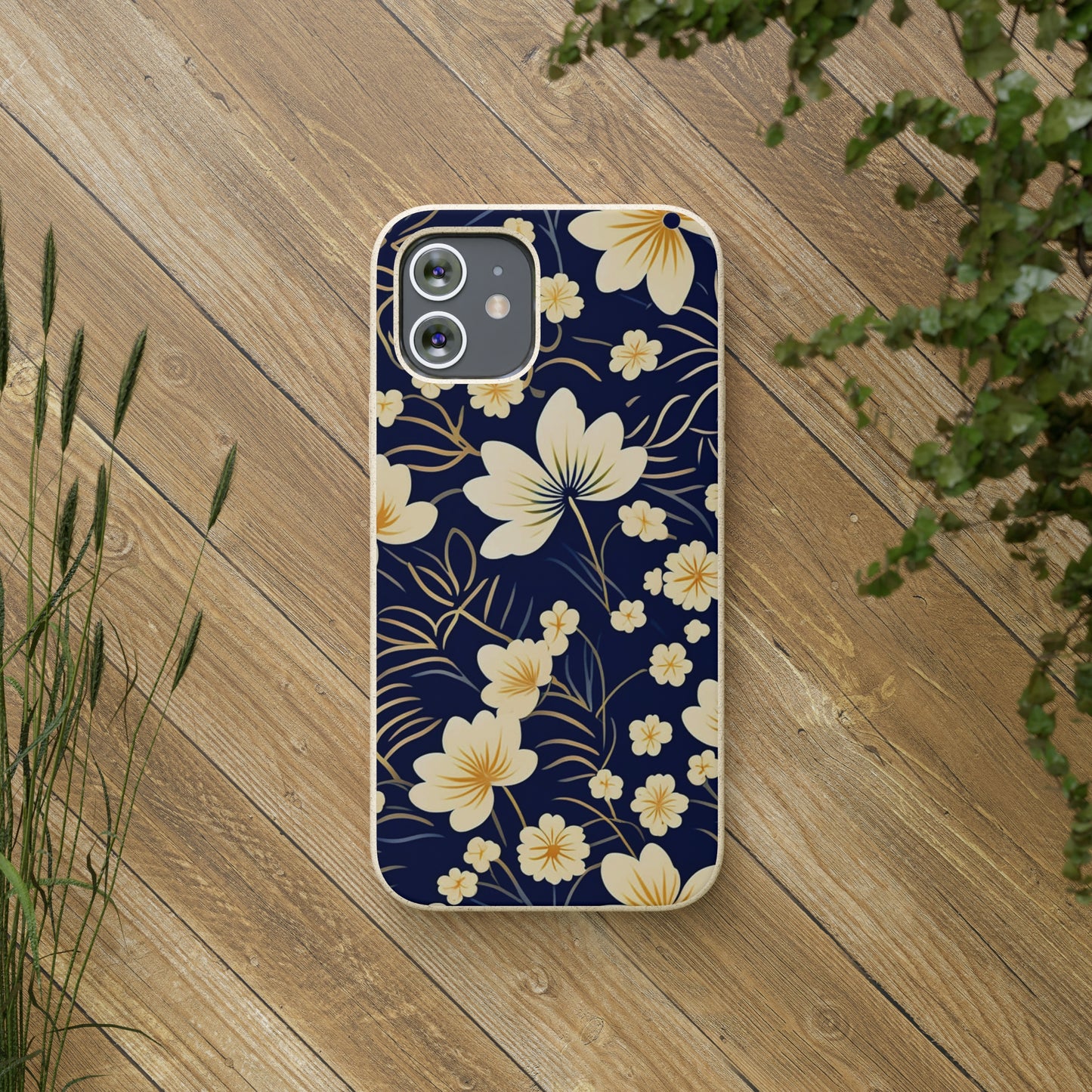 Flower Paint Biodegradable Case