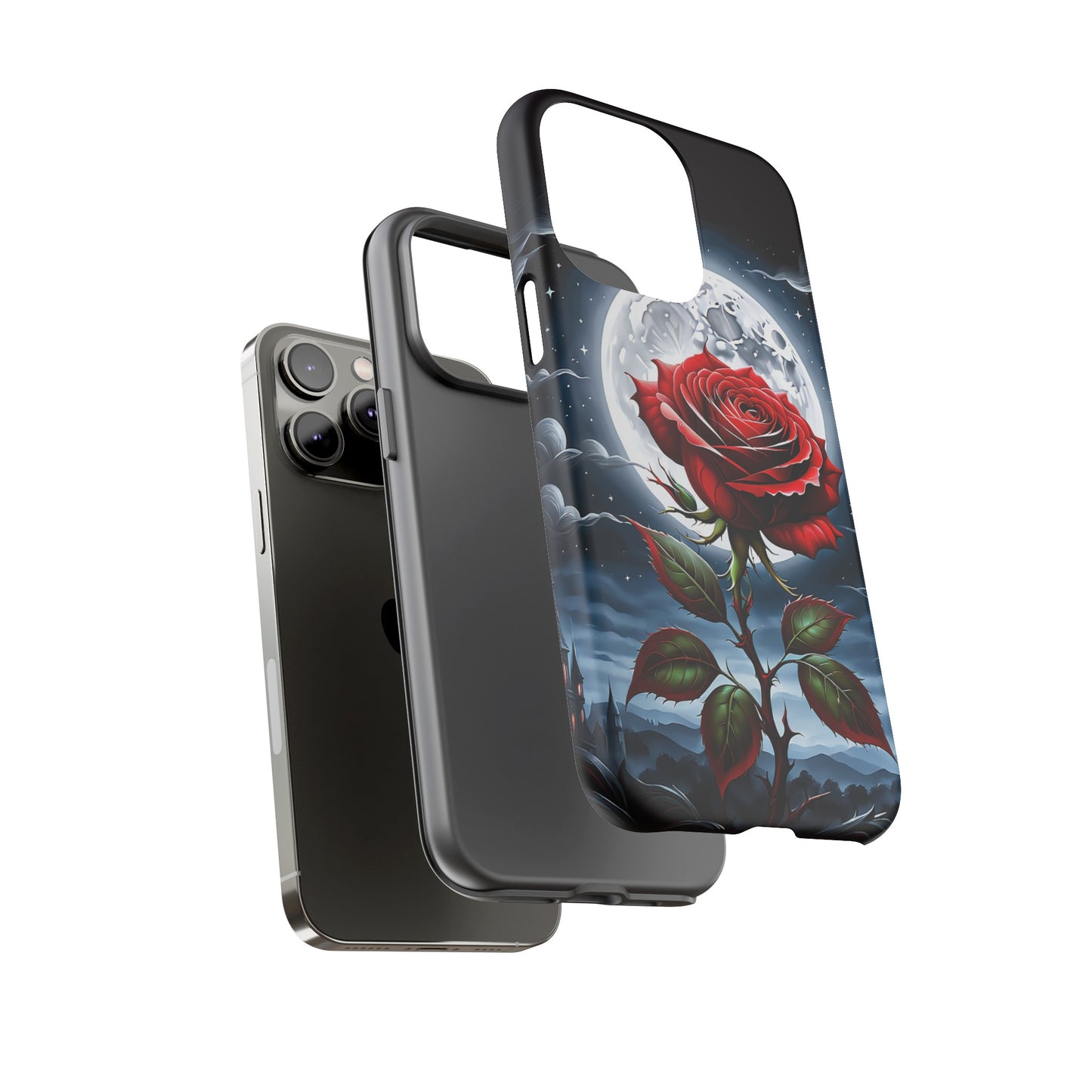 Moonlit Rose Tough Case