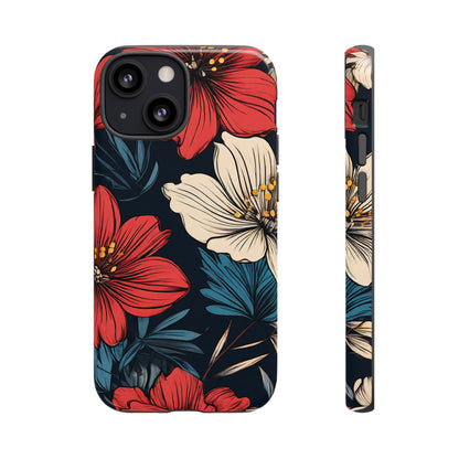 Two Flowers Tough Case