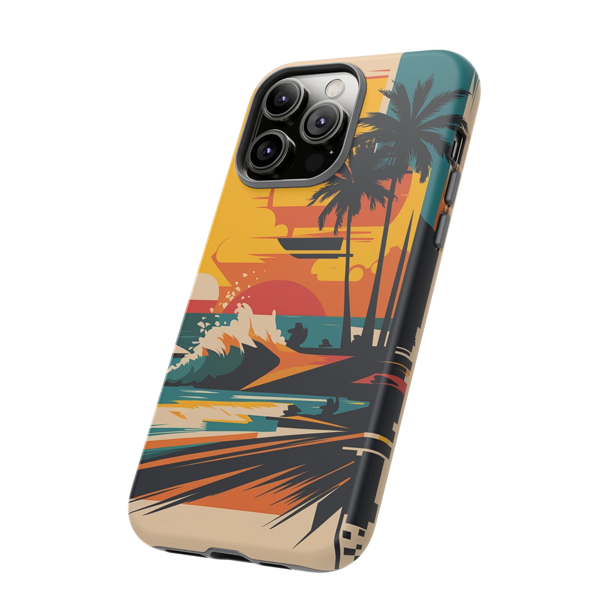 Beach Art Mural Tough Case - Colorwink