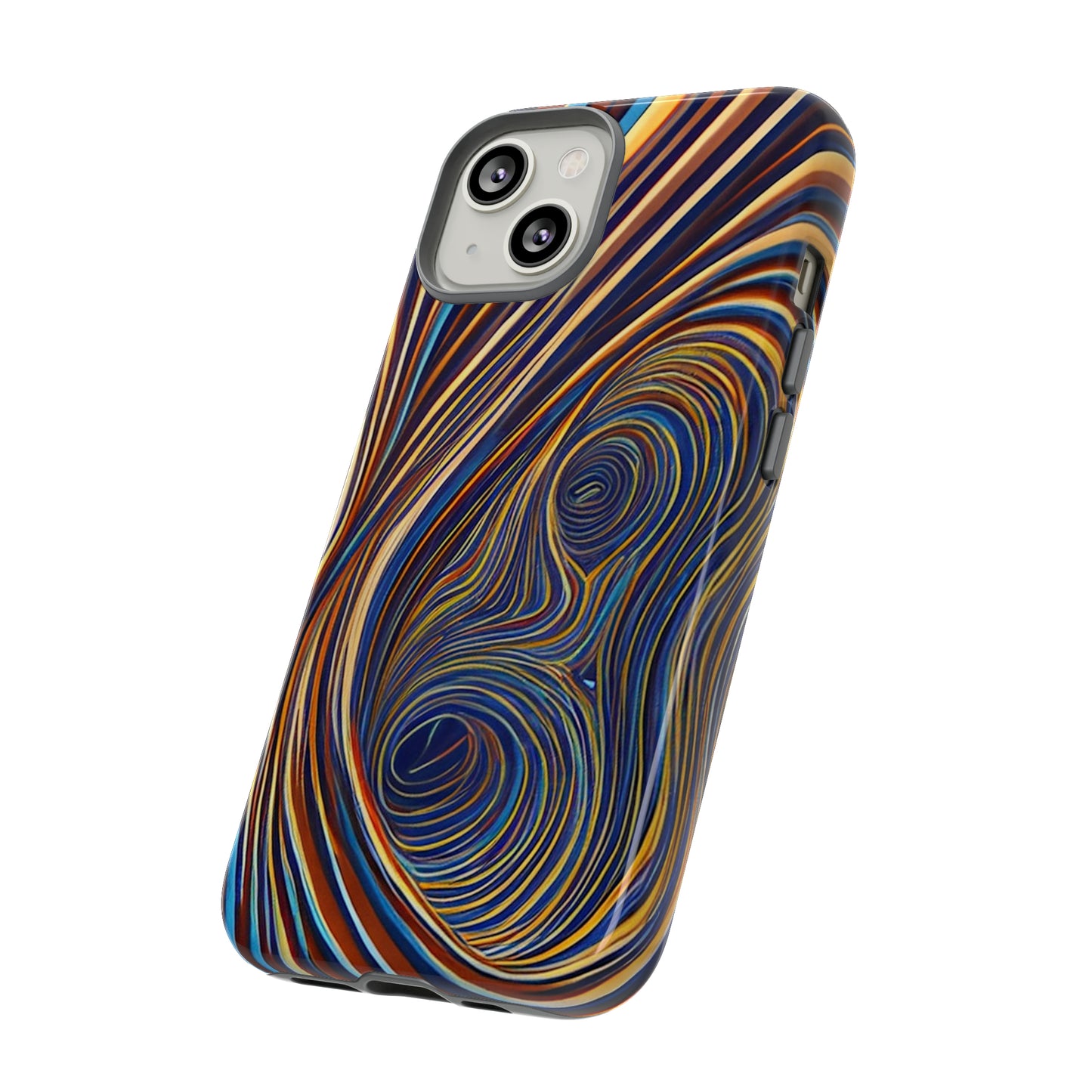 Spiral illusion Pattern Tough Case