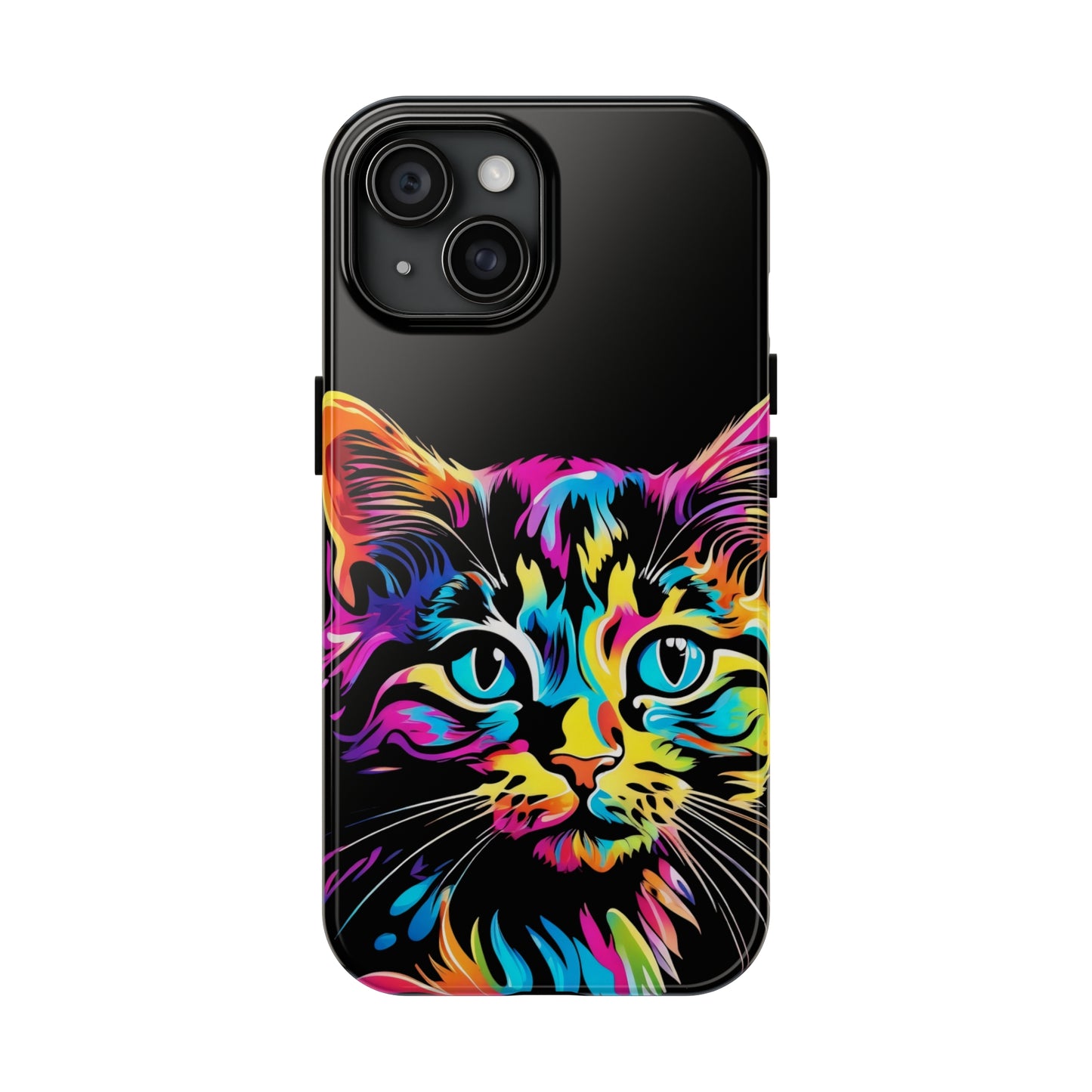 Psychedelic Cat Tough Case