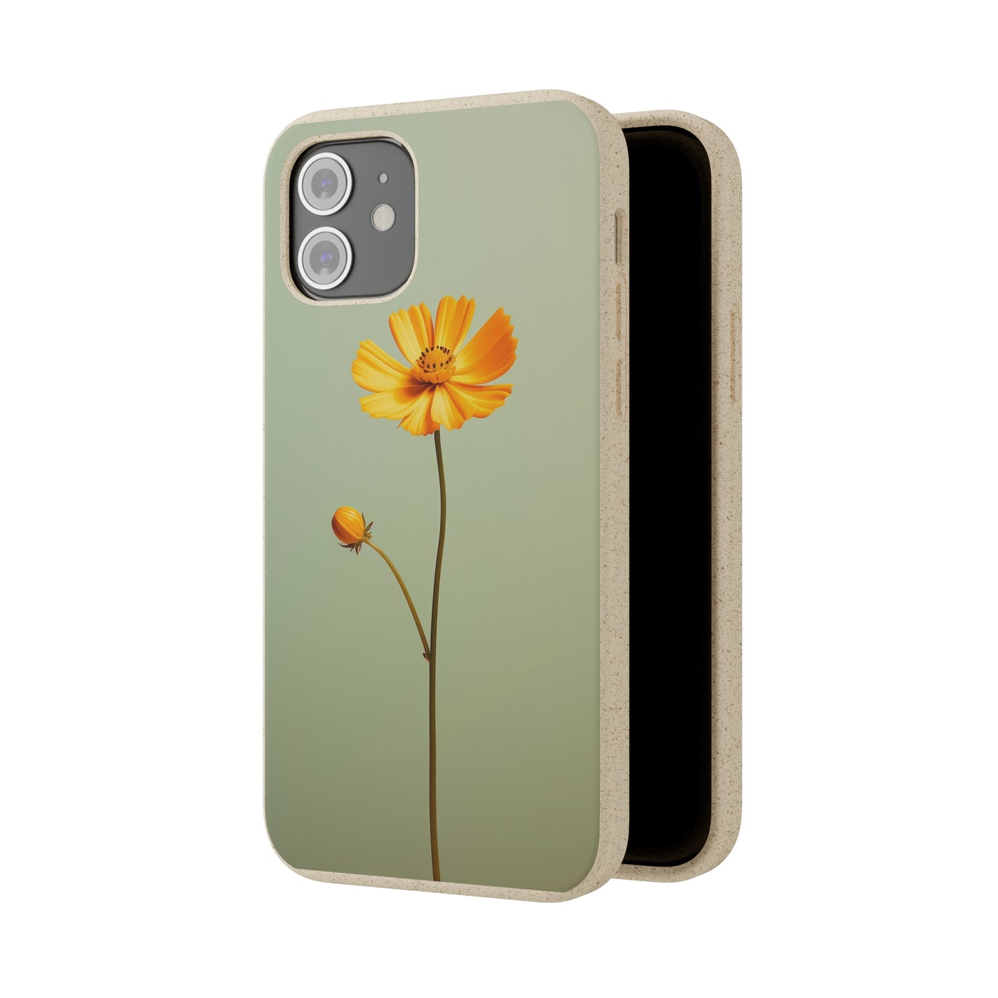 Lone Flower Biodegradable Case