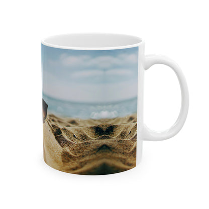 Beach Sunglass Coffee Mug