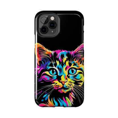 Psychedelic Cat Tough Case