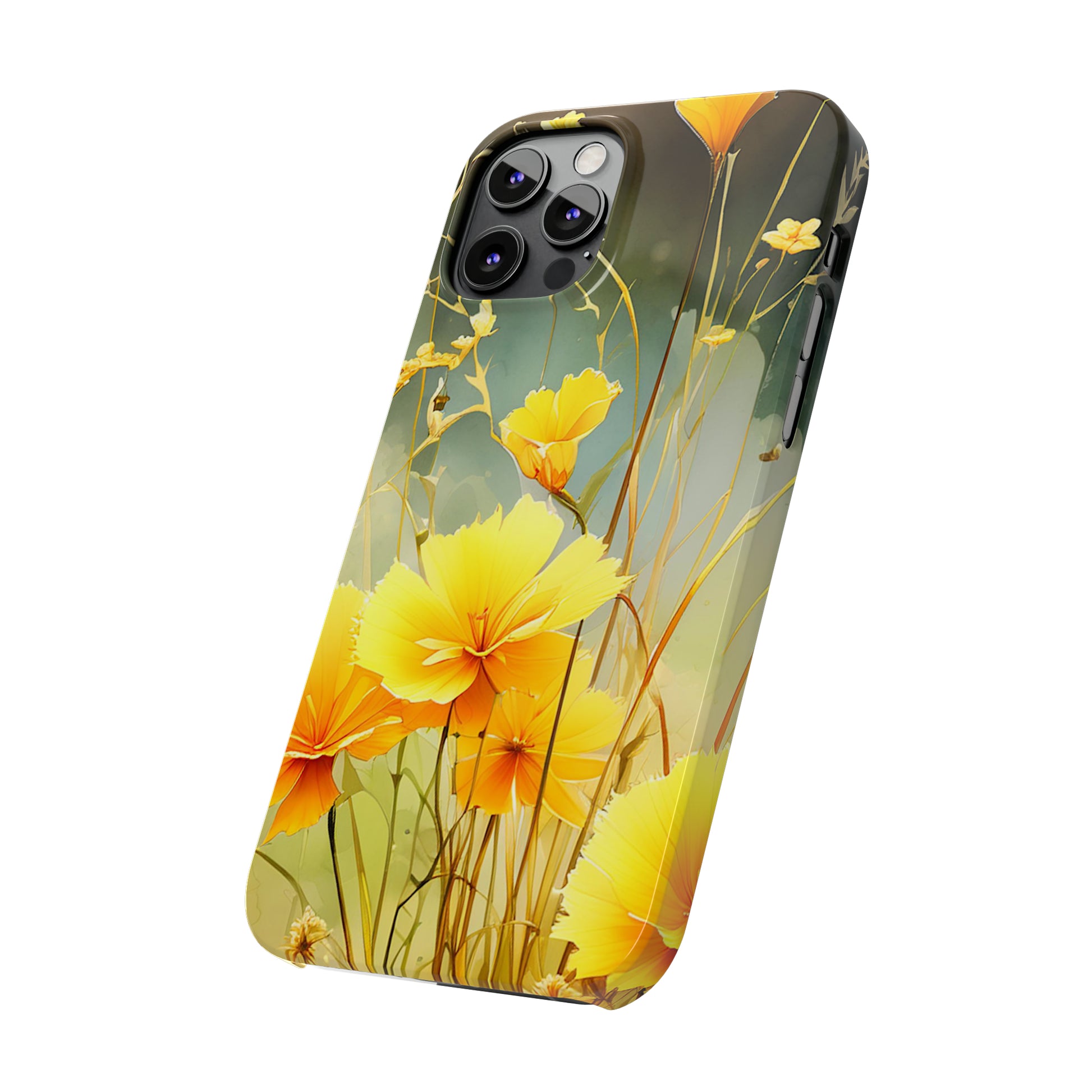 Wild Flower Slim Phone Case - Colorwink