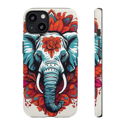 Floral Elephant Tough Case