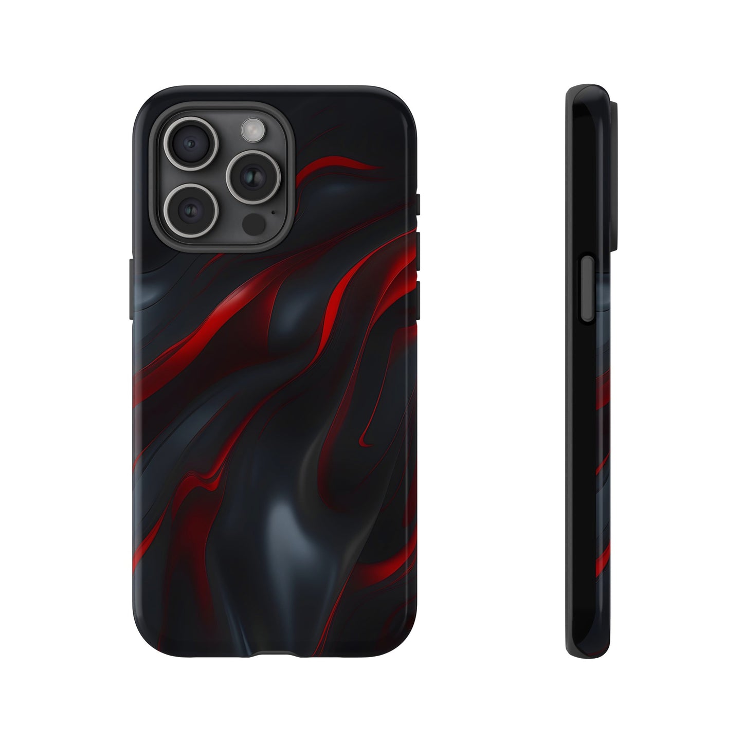 Red Black Tough Case