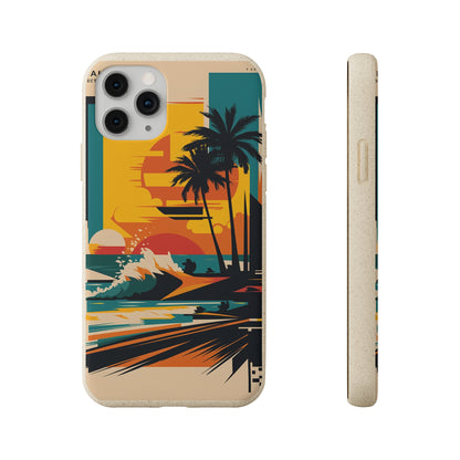 Sunset Mural Biodegradable Case