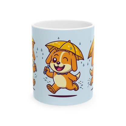 Running Pup Coffee Mug