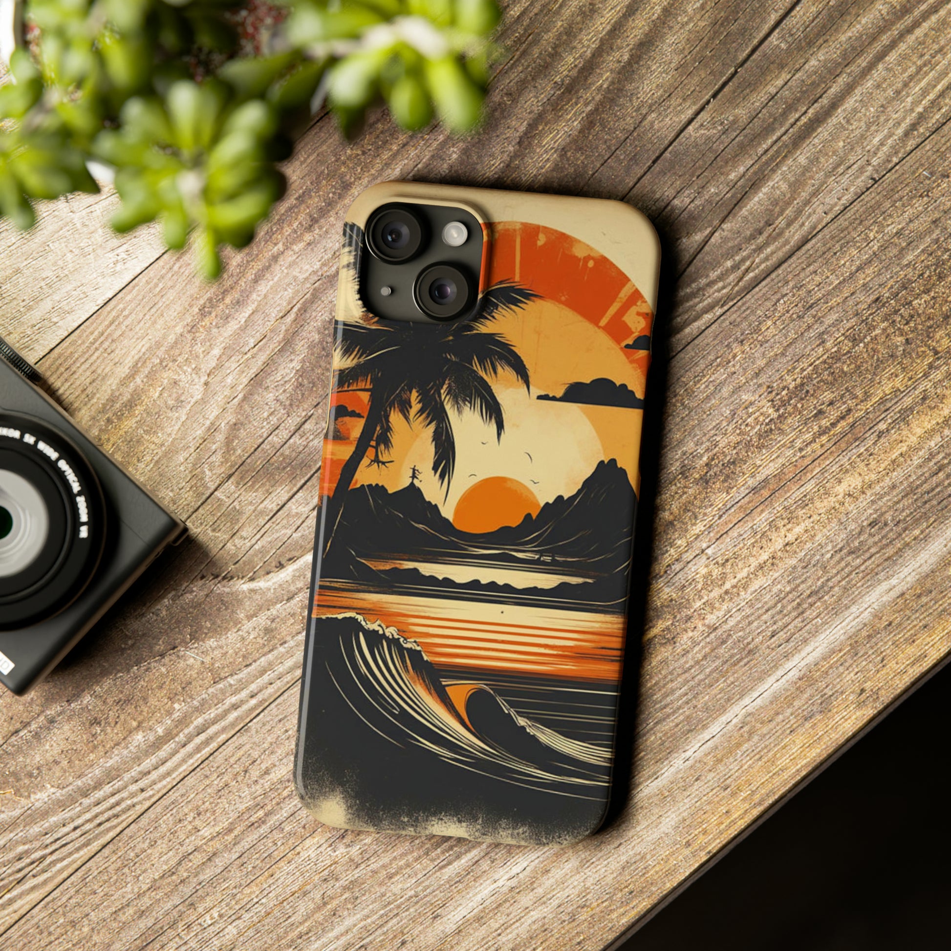 Sunset Slim Phone Case - Colorwink