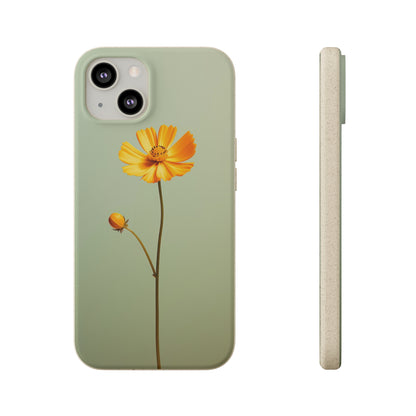 Lone Flower Biodegradable Case