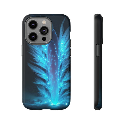 Glowing Blue Light  Tough Case