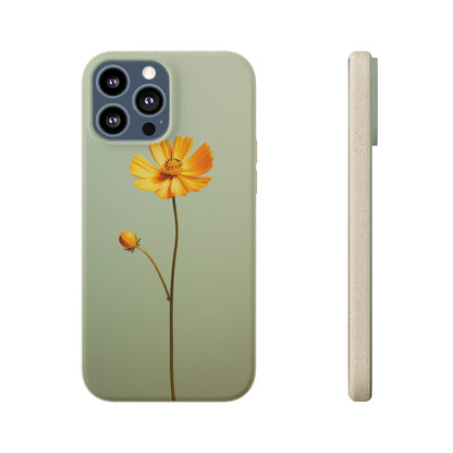 Lone Flower Biodegradable Case