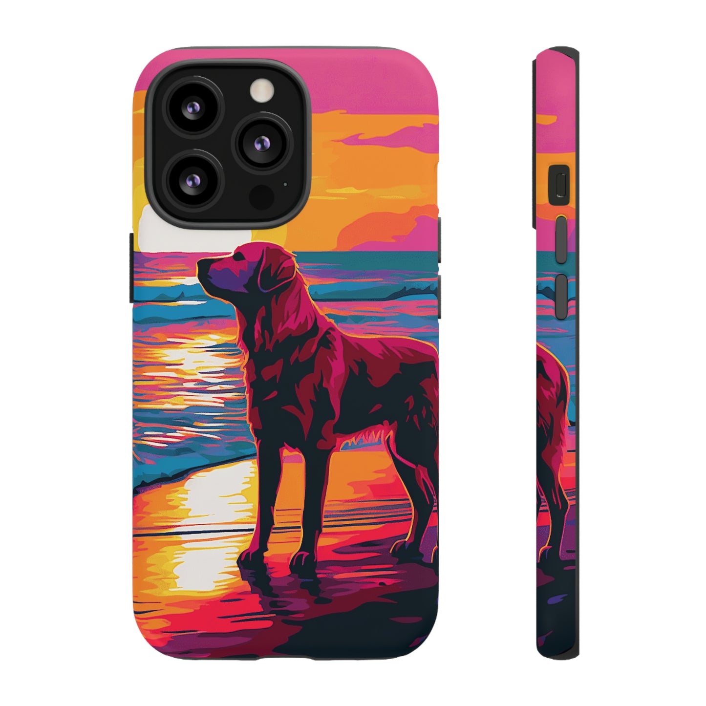 Happy Dog Beach Tough Case