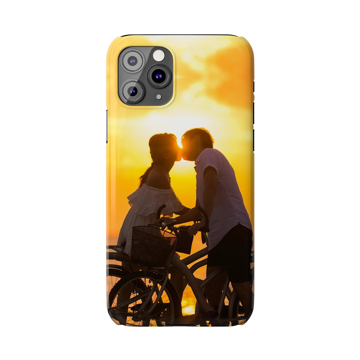 Sunset Kiss Slim Phone Case