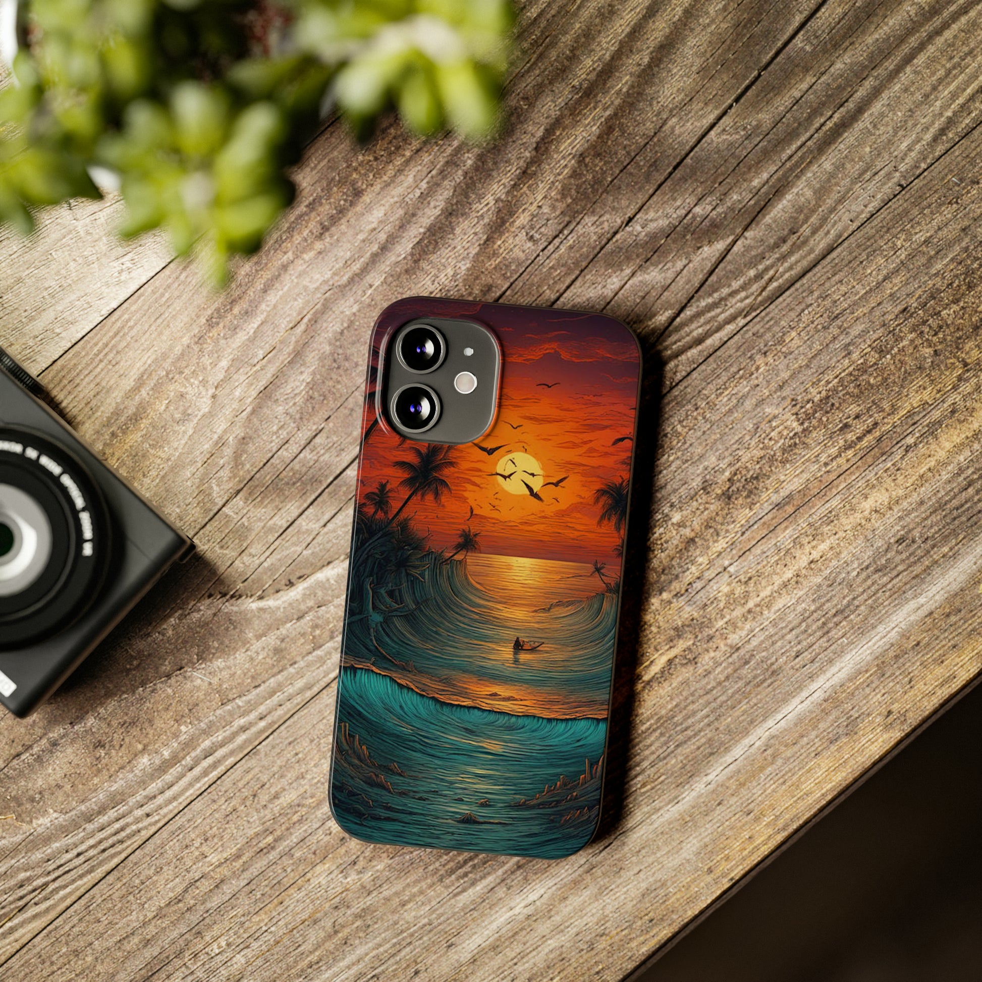 Golden Horizon Slim Case - Colorwink