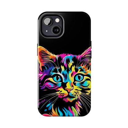 Psychedelic Cat Tough Case