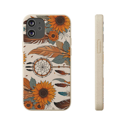 Floral Art Biodegradable Case